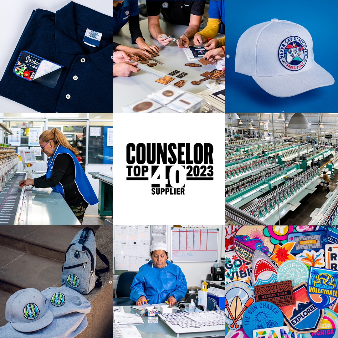 World Emblem is part of the Top 40 Suppliers for ASI 2023 World Emblem