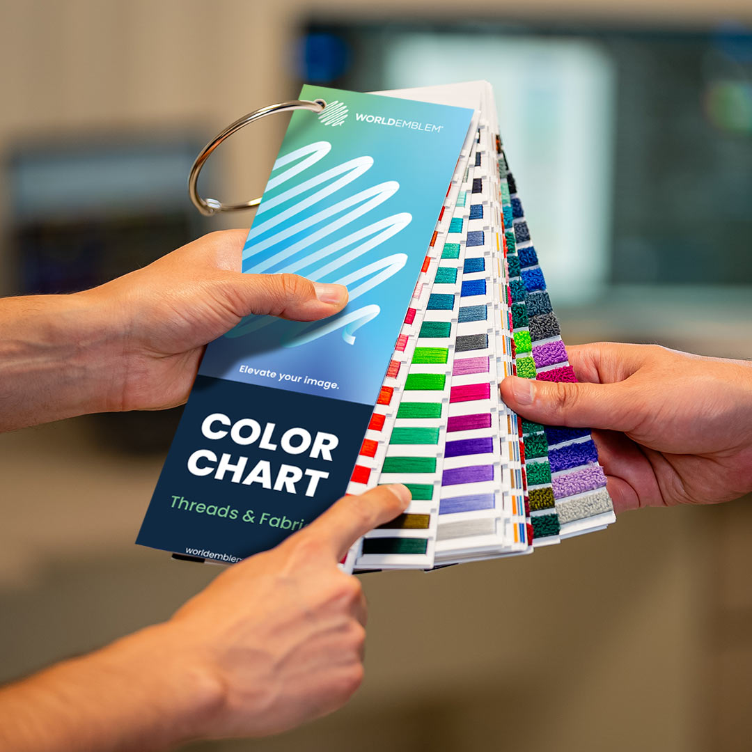 Threads and Fabrics Color Chart | World Emblem