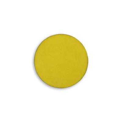 Pack of 25 - 2" - Blank Circle Patch - Faux Suede Wild Lime - Heat Applied Backing