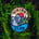 FlexStyle Textured Hiking Club Emblem with Evergreen Tree Background