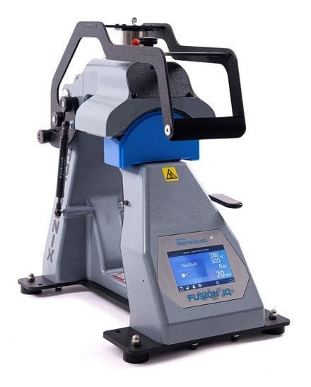 Hotronix 360 IQ Hat Heat Press closed angled right