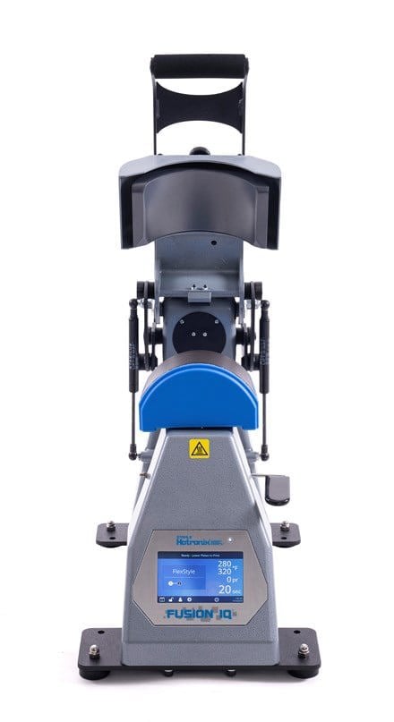 Hotronix 360 IQ Hat Heat Press open straight on