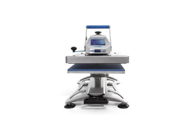 Hotronix Fusion IQ Heat Press open straight on