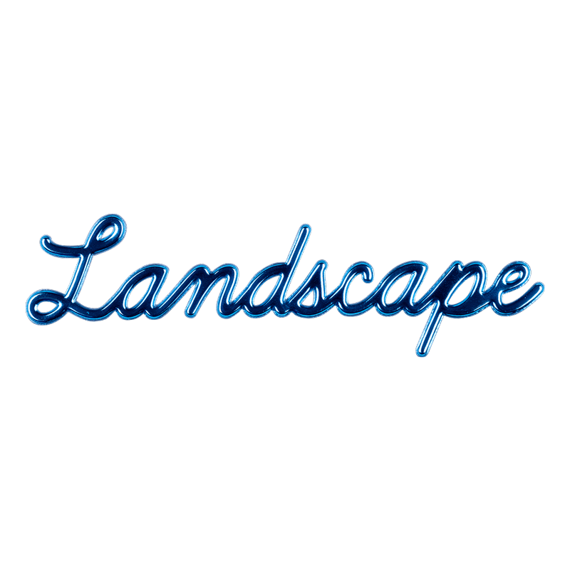 FlexStyle Metallic Landscape signature