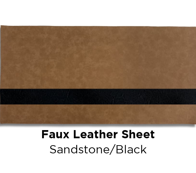 Leather Laserable Sheets - World Emblem