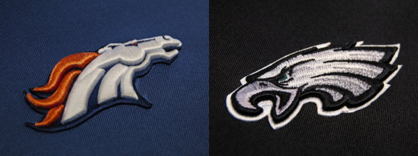 Broncos and Eagles logo